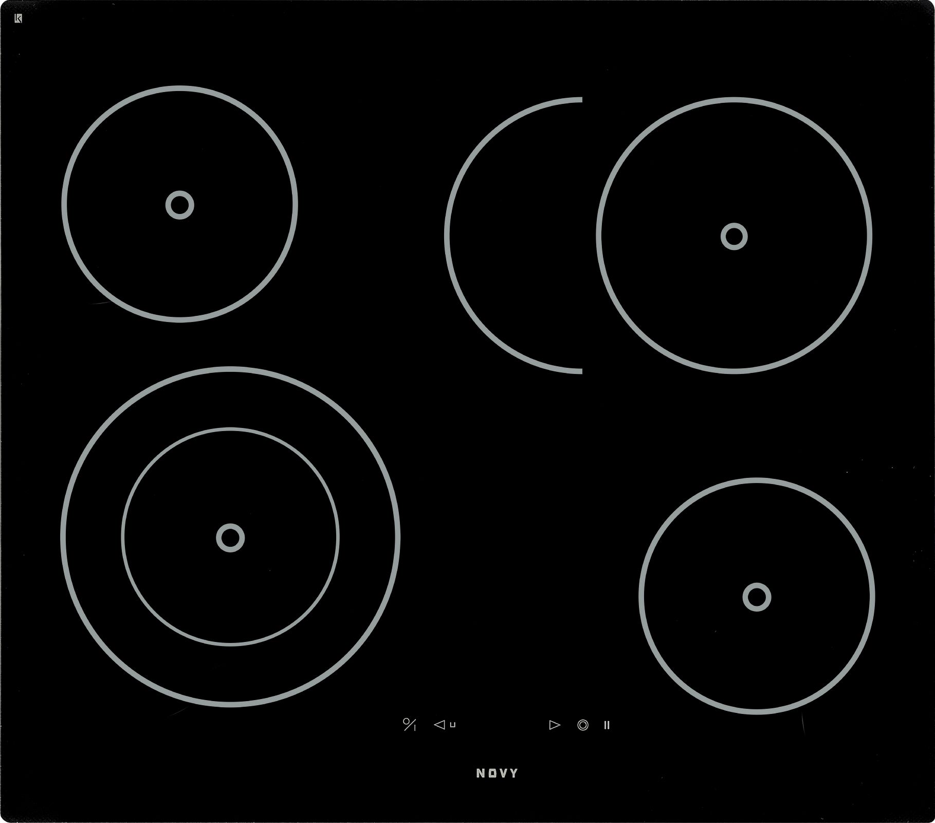 1102 Glaskeramik Novy Power 